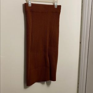 Abercrombie knit midi skirt